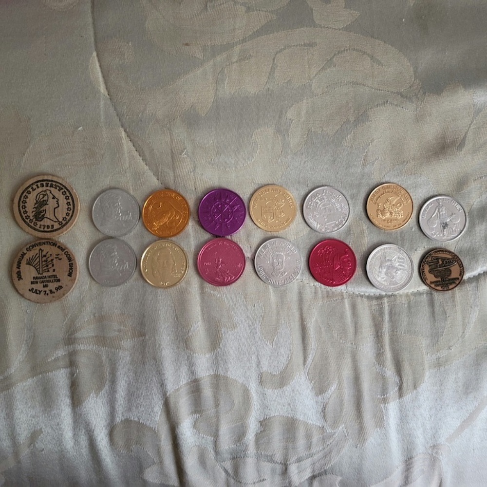 Vintage New Orleans Mardi Gras Dubloons & Coin Show "Coins"...COLLECTIBL…